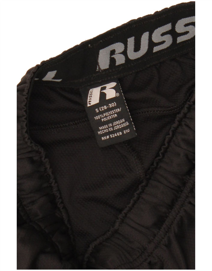RUSSELL ATHLETIC Herren Dri-Power Sport Shorts Small Schwarz Polyester