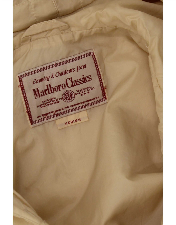 Marlboro Classics Wattierte Damenjacke mit Kapuze, UK 14, Mittelbeige