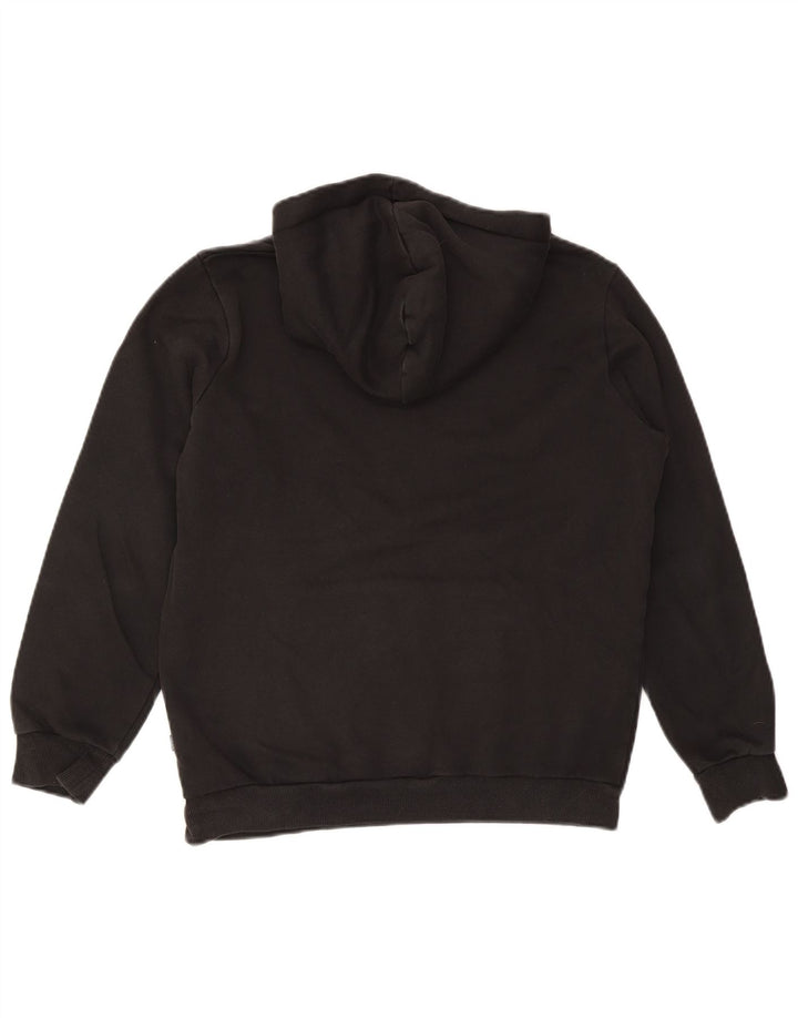 Puma Herren Graphic Hoodie Pullover Small Schwarz Baumwolle