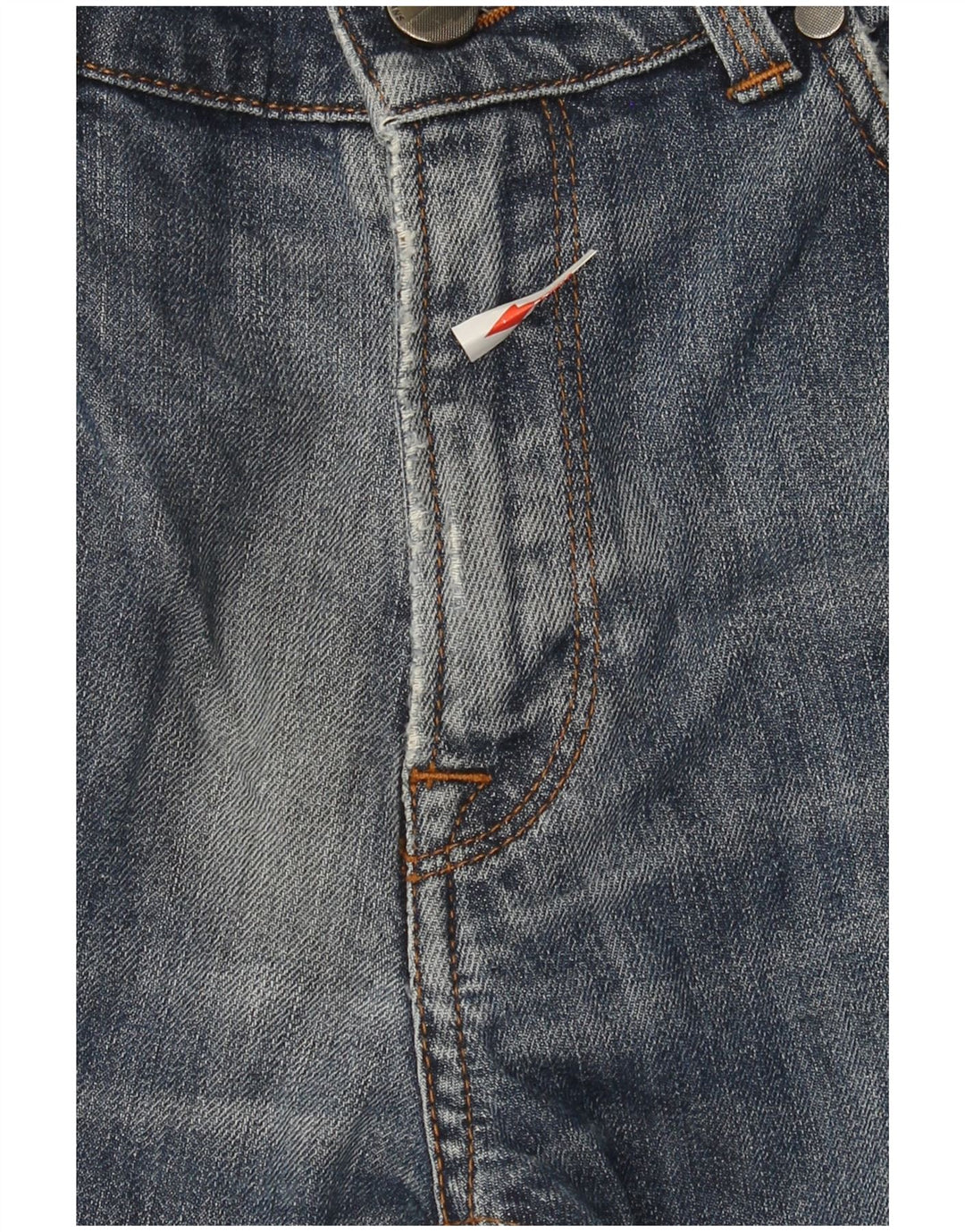 Trussardi Herren Straight Jeans W31 L28 Blau