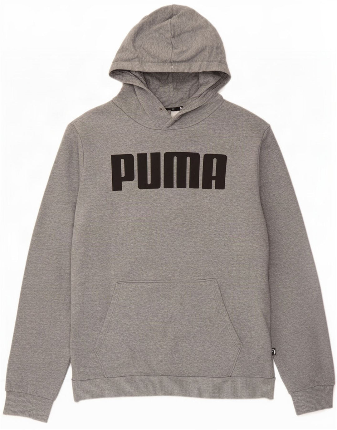 Puma Herren Graphic Hoodie Pullover mittelgraue Baumwolle