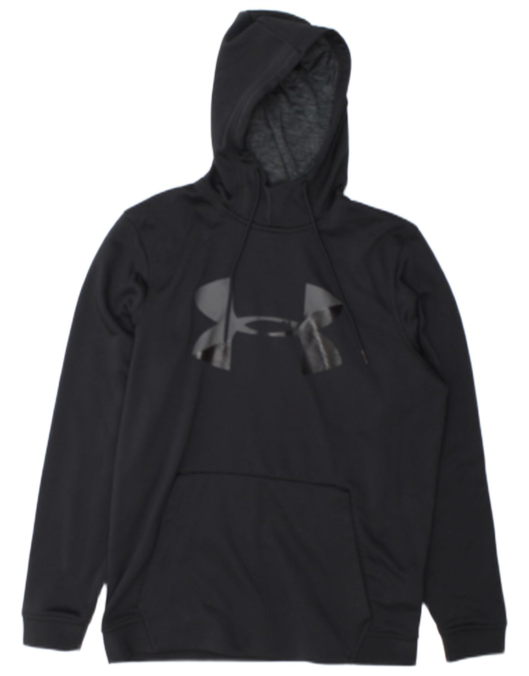 Under Armour Herren Cold Gear Graphic Hoodie Pullover Mittelschwarzes Polyester