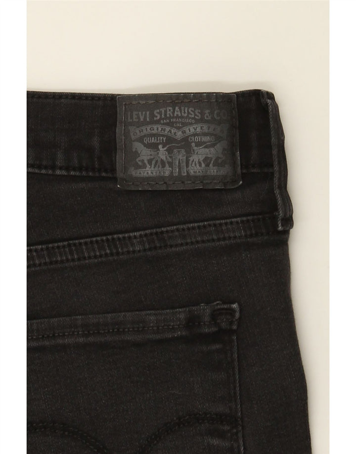 LEVI'S Womens 312 Denim Shorts W30 Medium Black Cotton Vintage Levi's and Second-Hand Levi's from Messina Hembry 