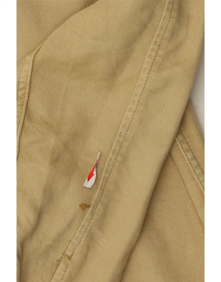 Zara Herren Utility Jacke UK 36 Small Beige Lyocell
