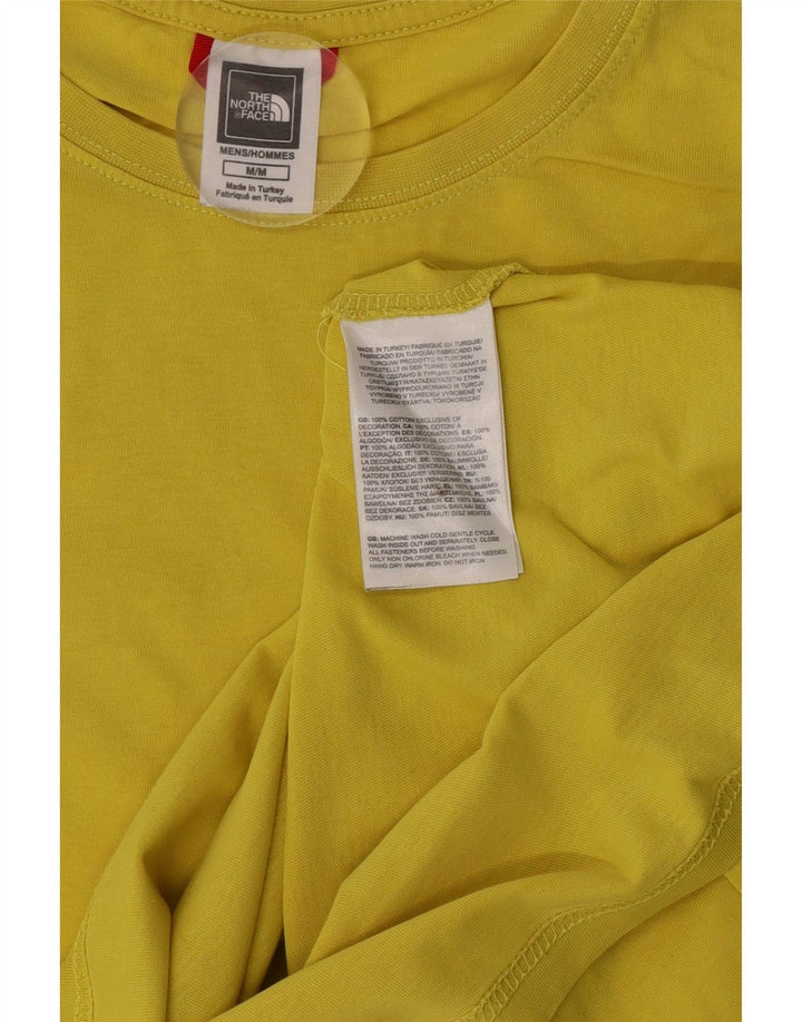 The North Face Herren-T-Shirt mit Grafik, mittelgelbe Baumwolle
