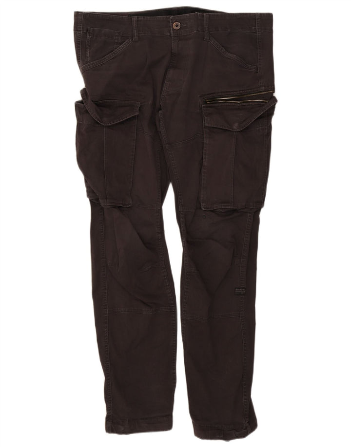 G-Star Herren Straight Cargo Hose W38 L32 Braun