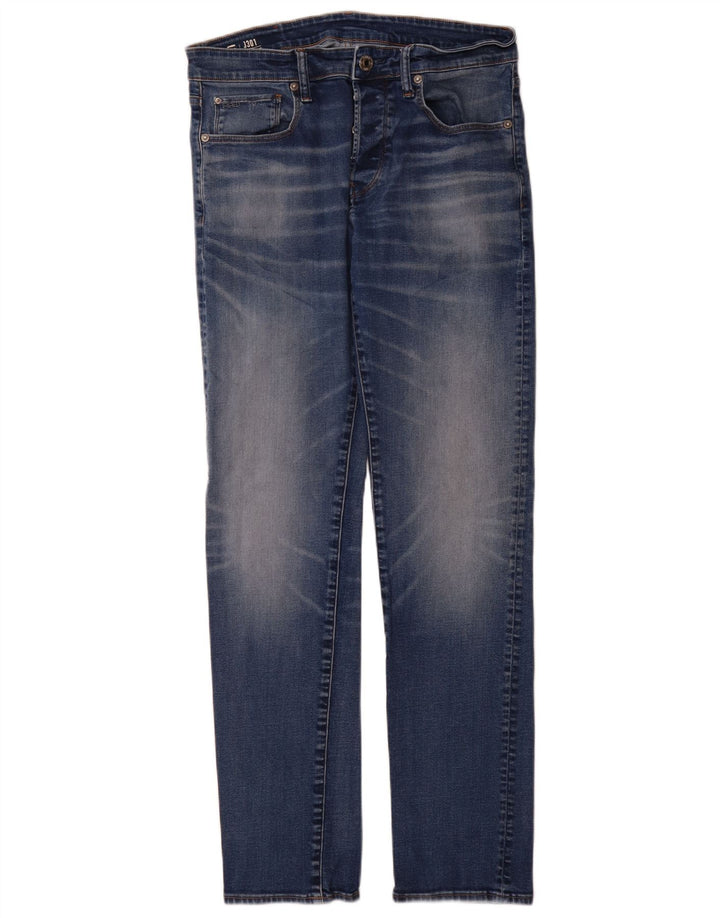 G-Star Herren 3301 Slim Jeans W33 L34 Blau