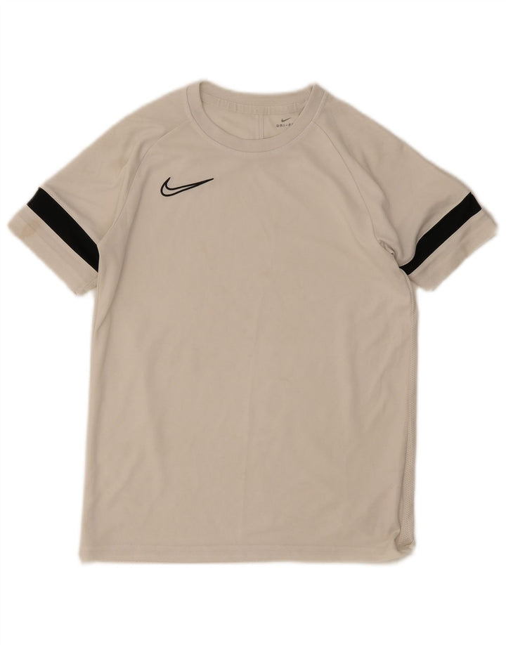 Nike T-Shirt für Jungen, 12–13 Jahre, Größe L, Weiß, Polyester