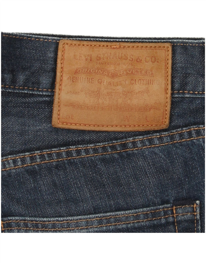 Levi's Herren 501 Straight Jeans W36 L30 Blaue Baumwolle