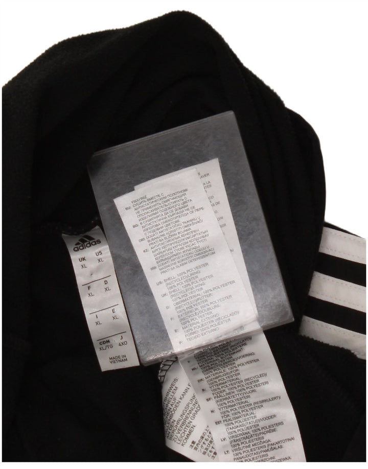 ADIDAS Herren Wolverhampton Wanderers Pullover-Trainingsanzug-Oberteil XL Schwarz