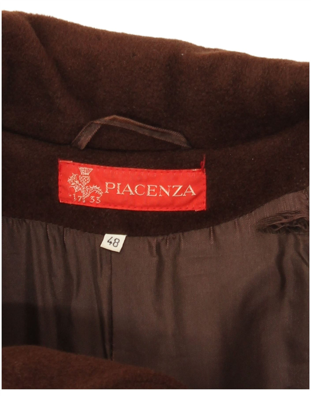 Piacenza Damen Übergroßer Mantel IT 48 XL Braun