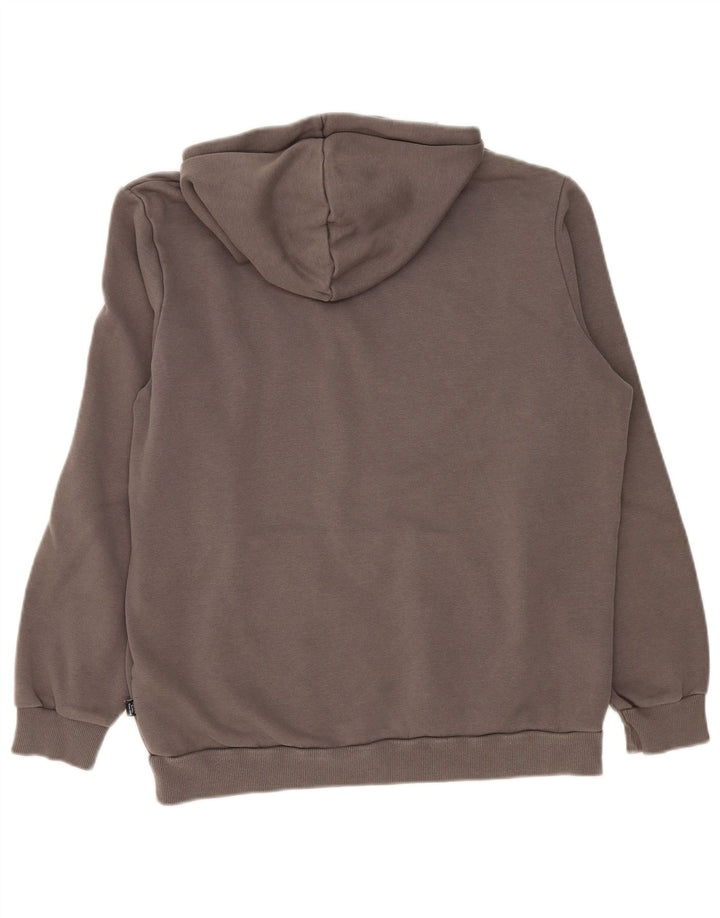 Puma Herren Graphic Hoodie Pullover mittelgraue Baumwolle