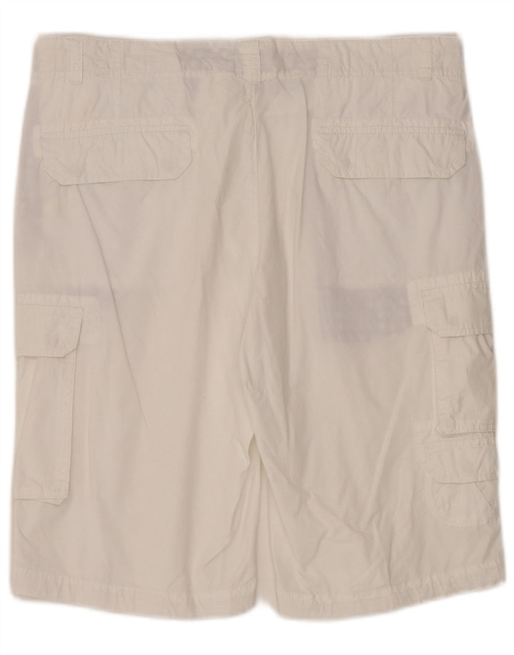 Daniel Hechter Herren Cargoshorts W36 Große weiße Baumwolle