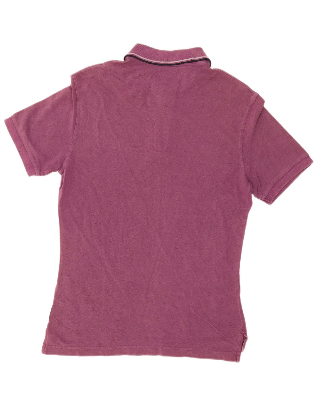 Armani Jeans Herren-Poloshirt aus mittlerer kastanienbrauner Baumwolle