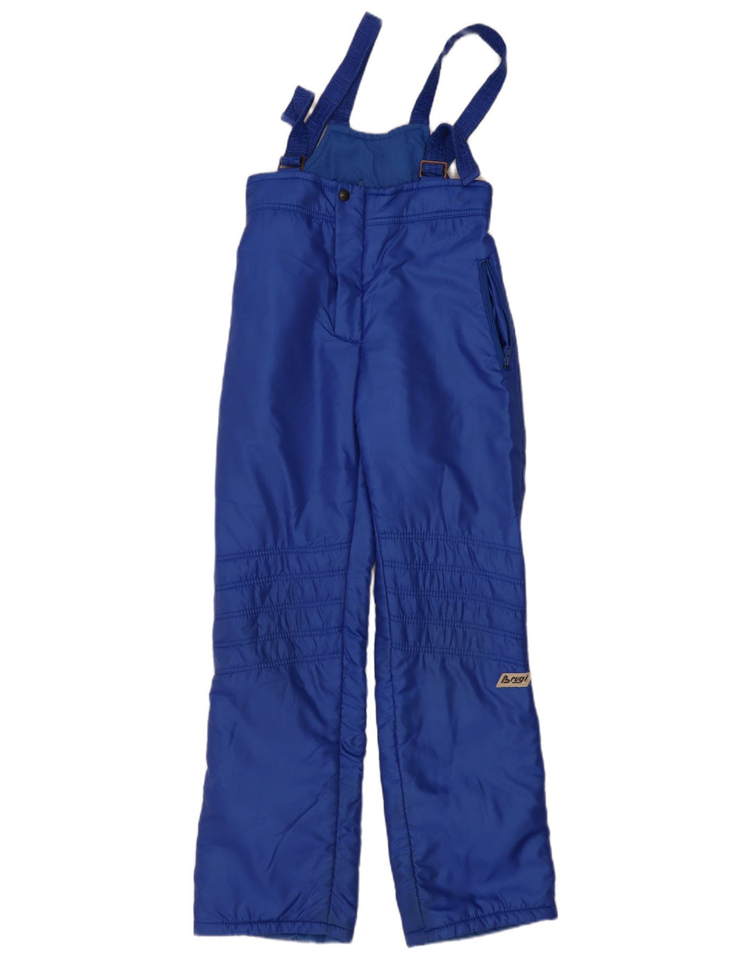 Brugi Herren Latzhose Skihose IT 48 Mittelblaues Polyamid