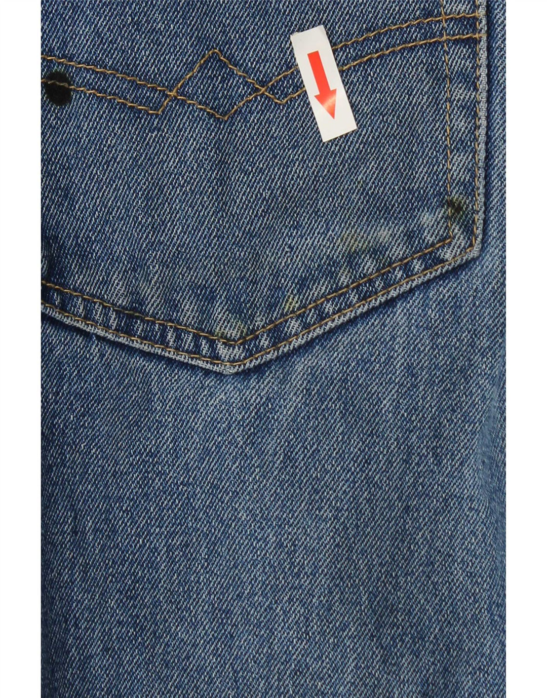 Dickies Herren Straight Jeans W34 L27 Blaue Baumwolle