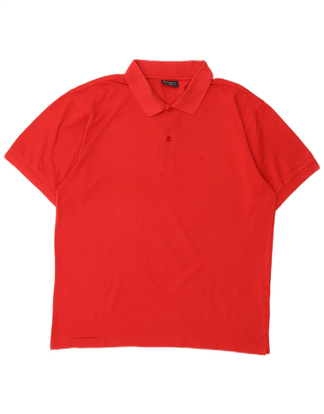 CHAMPION Herren-Poloshirt, große rote Baumwolle
