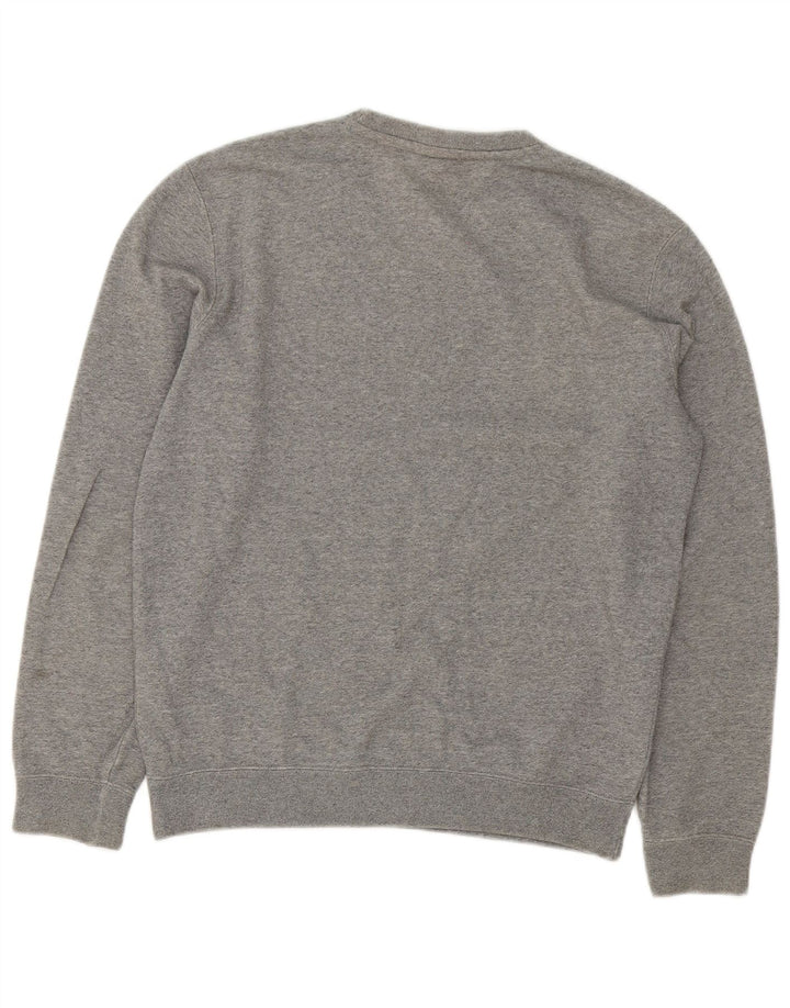 Champion Herren-Sweatshirt mit Grafik, klein, grau meliert, Baumwolle