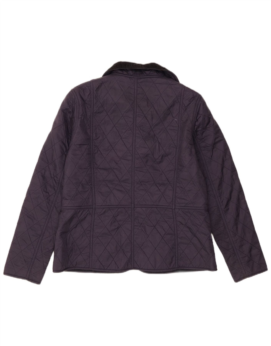 Barbour Damen Steppjacke UK 14 Large Marineblau Farbblock