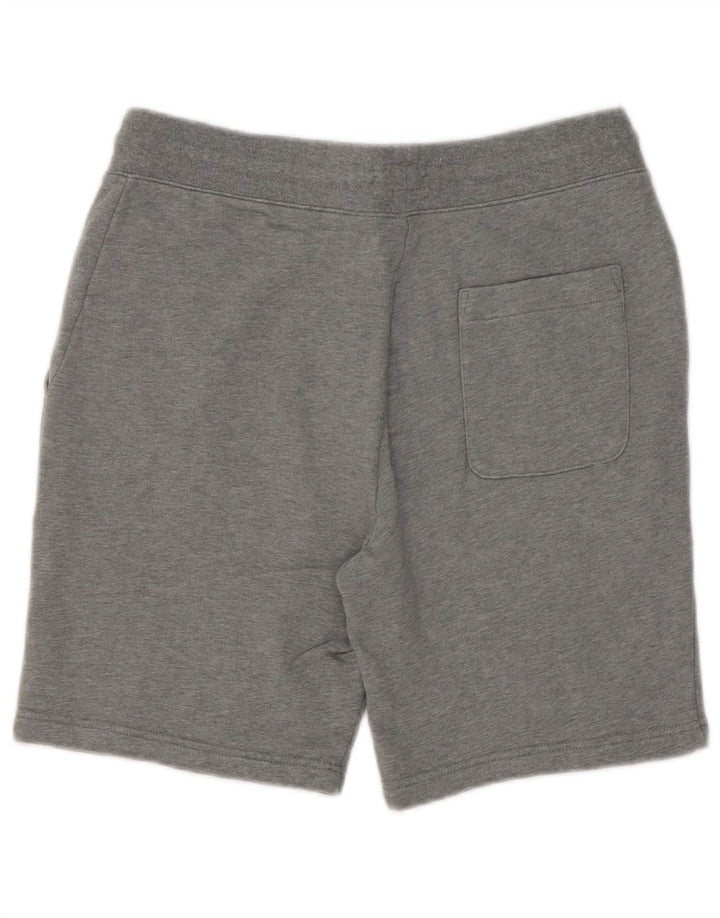 Marks & Spencer Herren-Sportshorts mit normaler Passform, mittelgraue Baumwolle