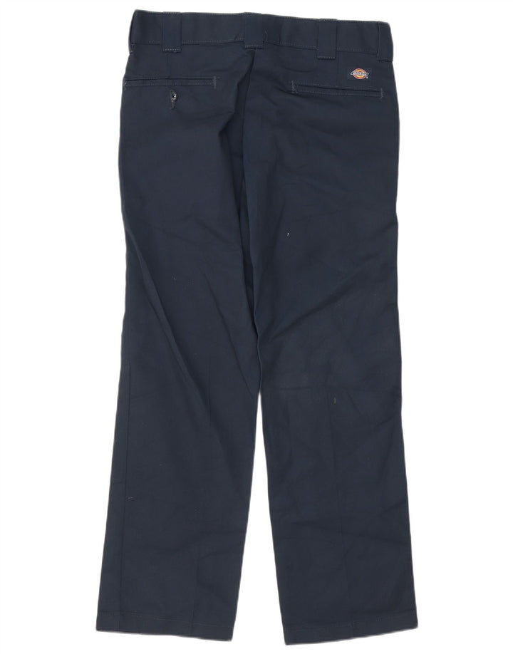 DICKIES Slim Straight Chino-Hose für Herren, W30, L30, Marineblau, Polyester
