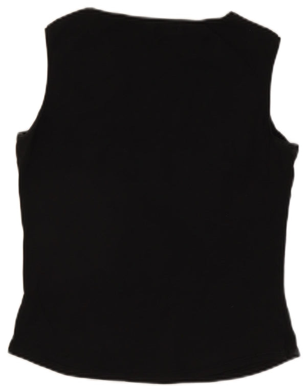 Henry Cottons Damen Weste Top IT 44 Medium Schwarz