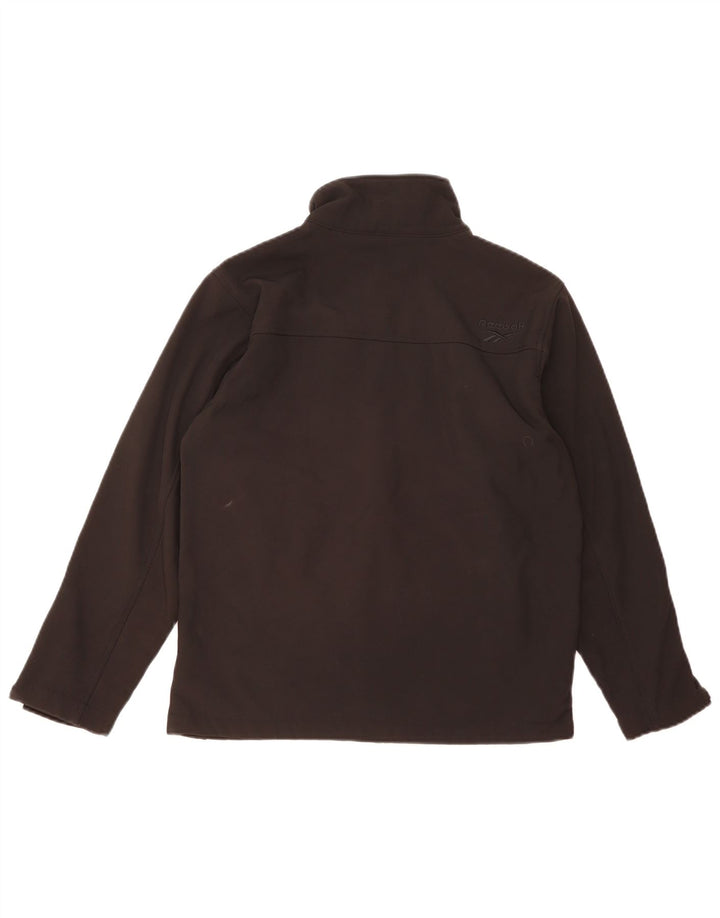 Reebok Jungen Windjacke, 14–15 Jahre, Größe L, Schwarz