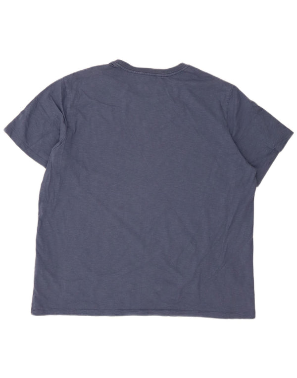 Levi's Herren Standard T-Shirt Top XL Marineblau meliert Baumwolle