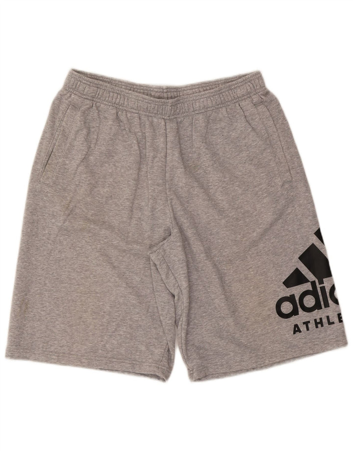 ADIDAS Herren Graphic Sport Shorts XL Grau Baumwolle