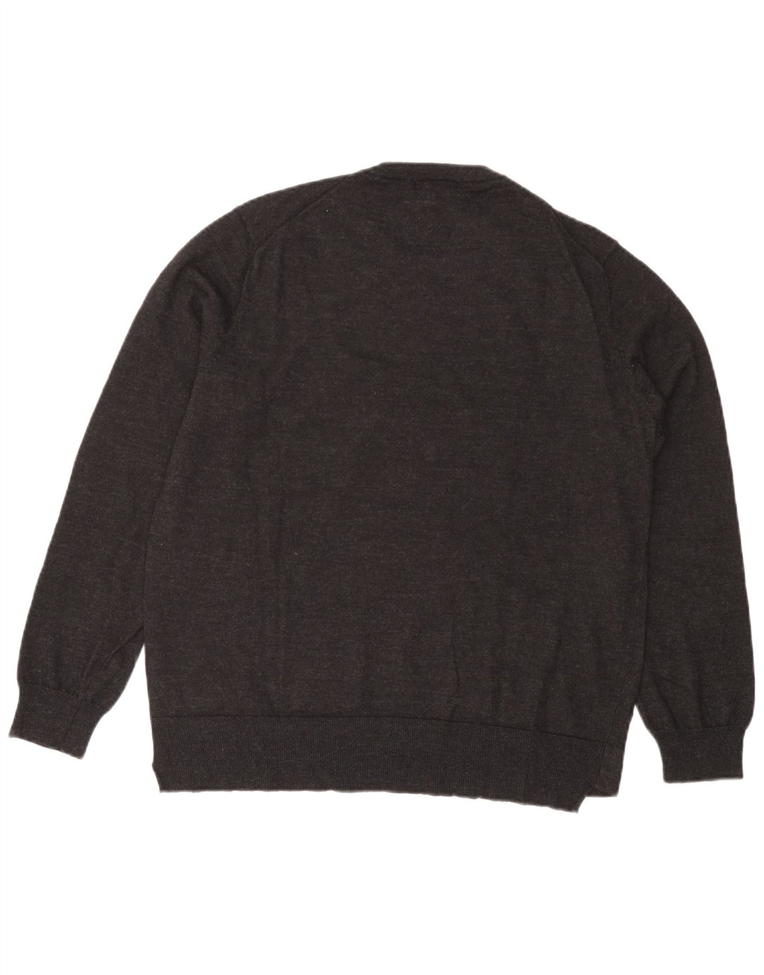 Carrera Herren-Pullover mit Rundhalsausschnitt, XL, grau, geometrisches Acryl