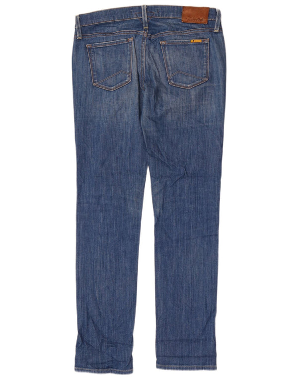 Meltin' Pot Damen Mendel Slim Jeans W28 L32 Blaue Baumwolle