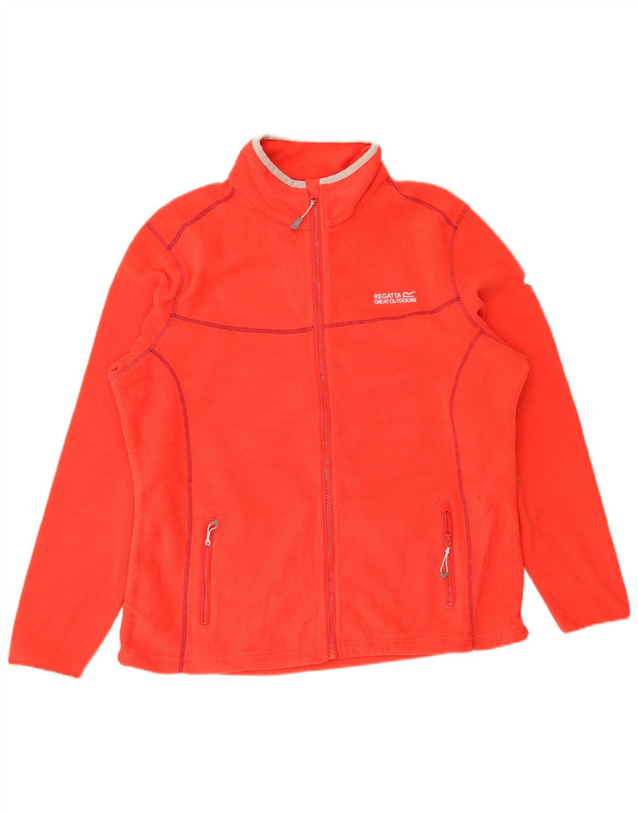 Regatta Fleece-Trainingsanzugoberteil für Damen, UK 18, XL, Rot, Polyester