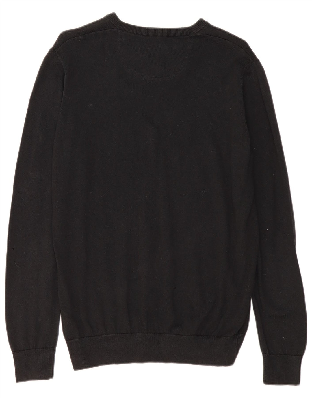 Lacoste Herren-Pullover mit V-Ausschnitt, Größe 5, große schwarze Baumwolle