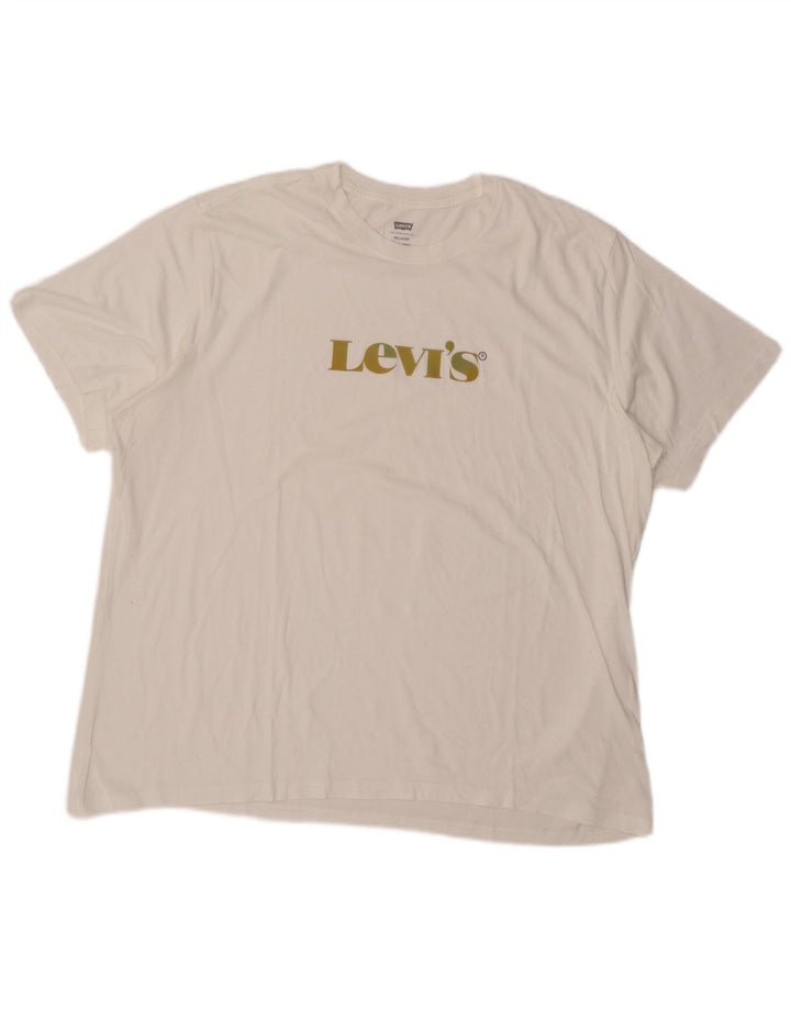 Levi's Herren Relaxed Fit Graphic T-Shirt Top XL Weiß