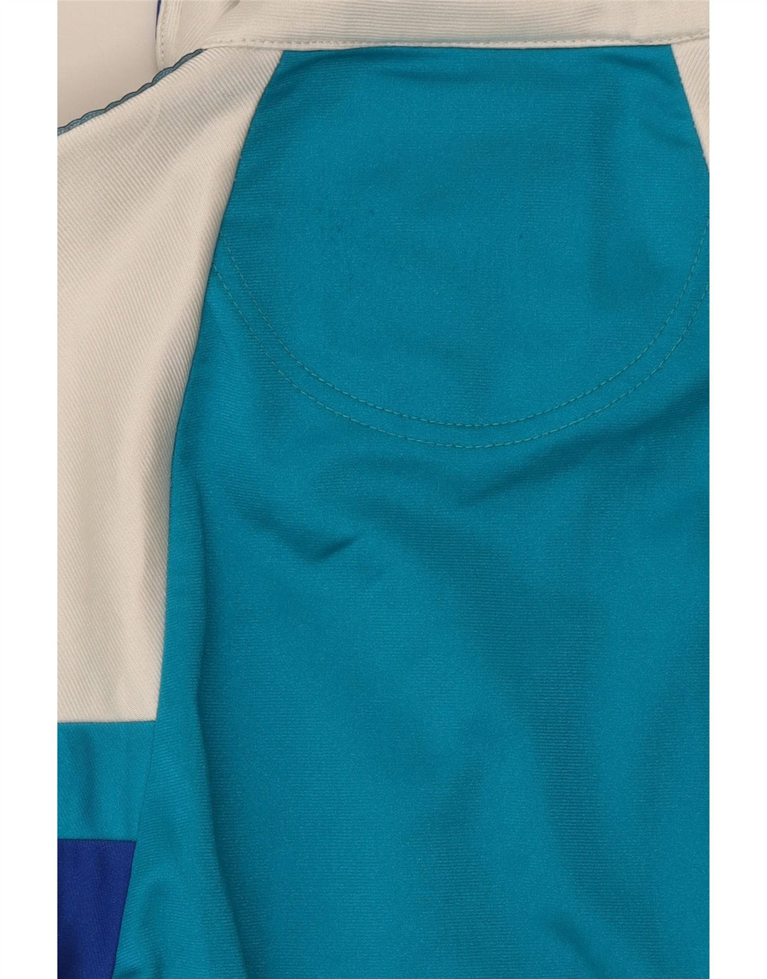 Asics Herren-Trainingsanzug mit grafischem Oberteil, IT-Größe 44, XS, Blau, Farbblock