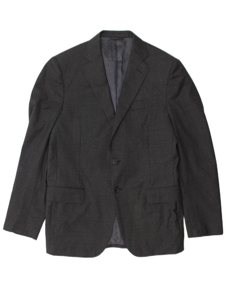 Ing Loro Piona & Co. Herren 2-Knopf-Blazerjacke IT 50 Large Grau
