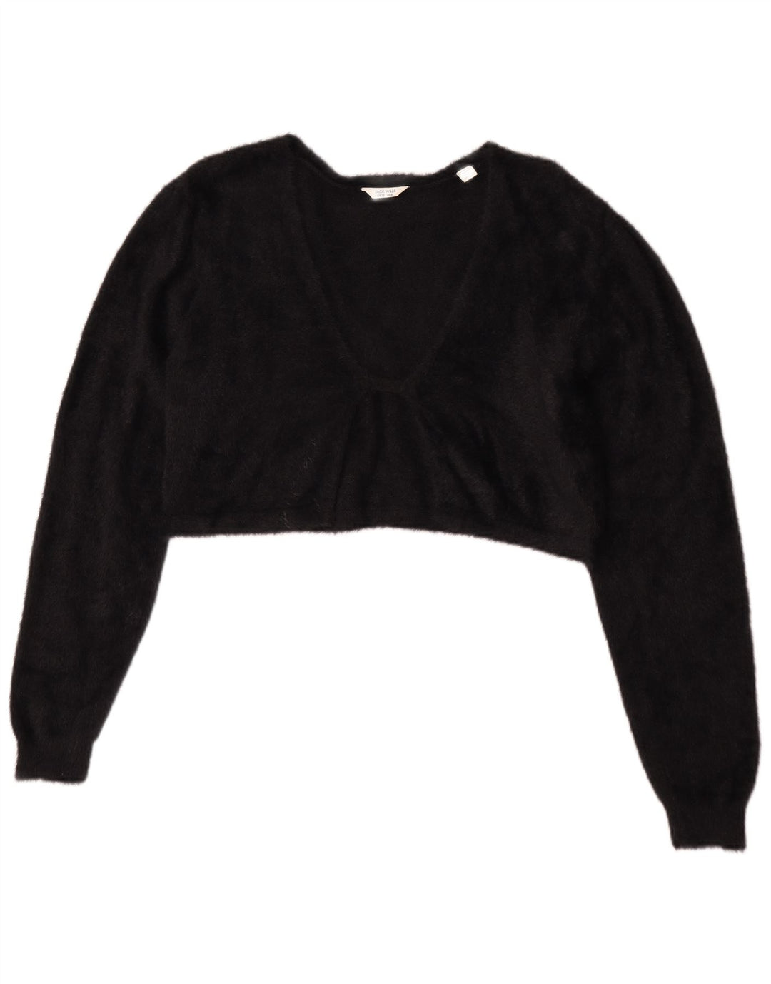 Jack Wills Bolero-Pullover für Damen, UK 12, mittelschwarz, Baumwolle
