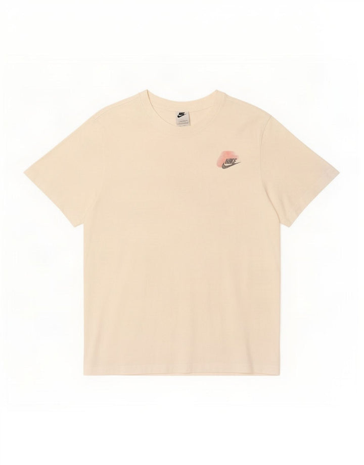 Nike Herren-T-Shirt mit Grafik, mittelweiße Baumwolle
