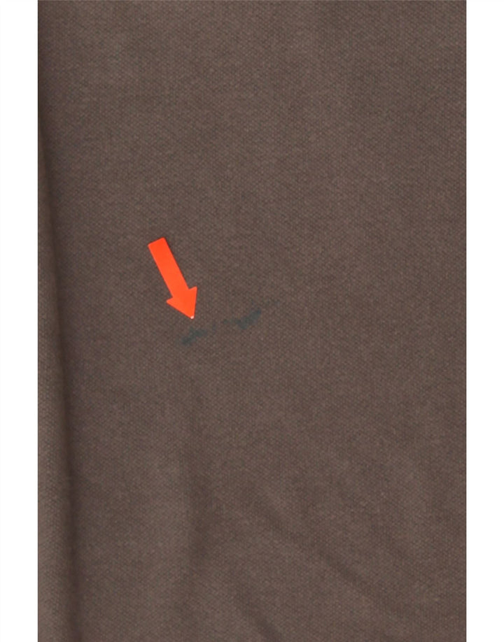 Fila Herren-Poloshirt aus mittelgrauer Baumwolle