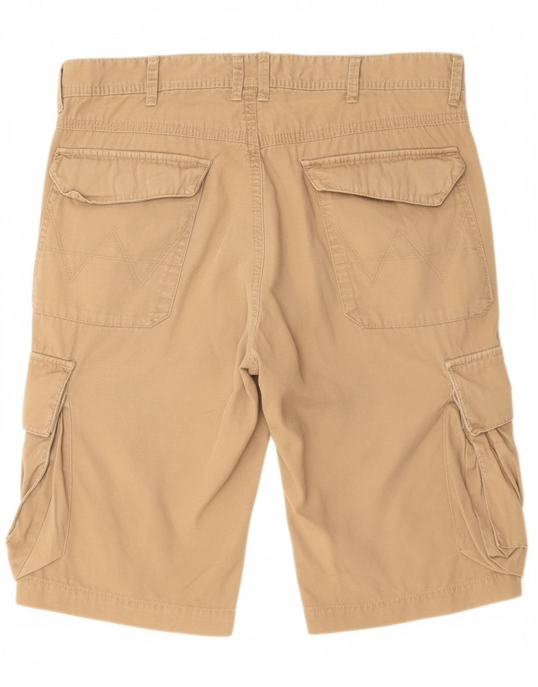 Wrangler Herren Cargoshorts W34 Große braune Baumwolle