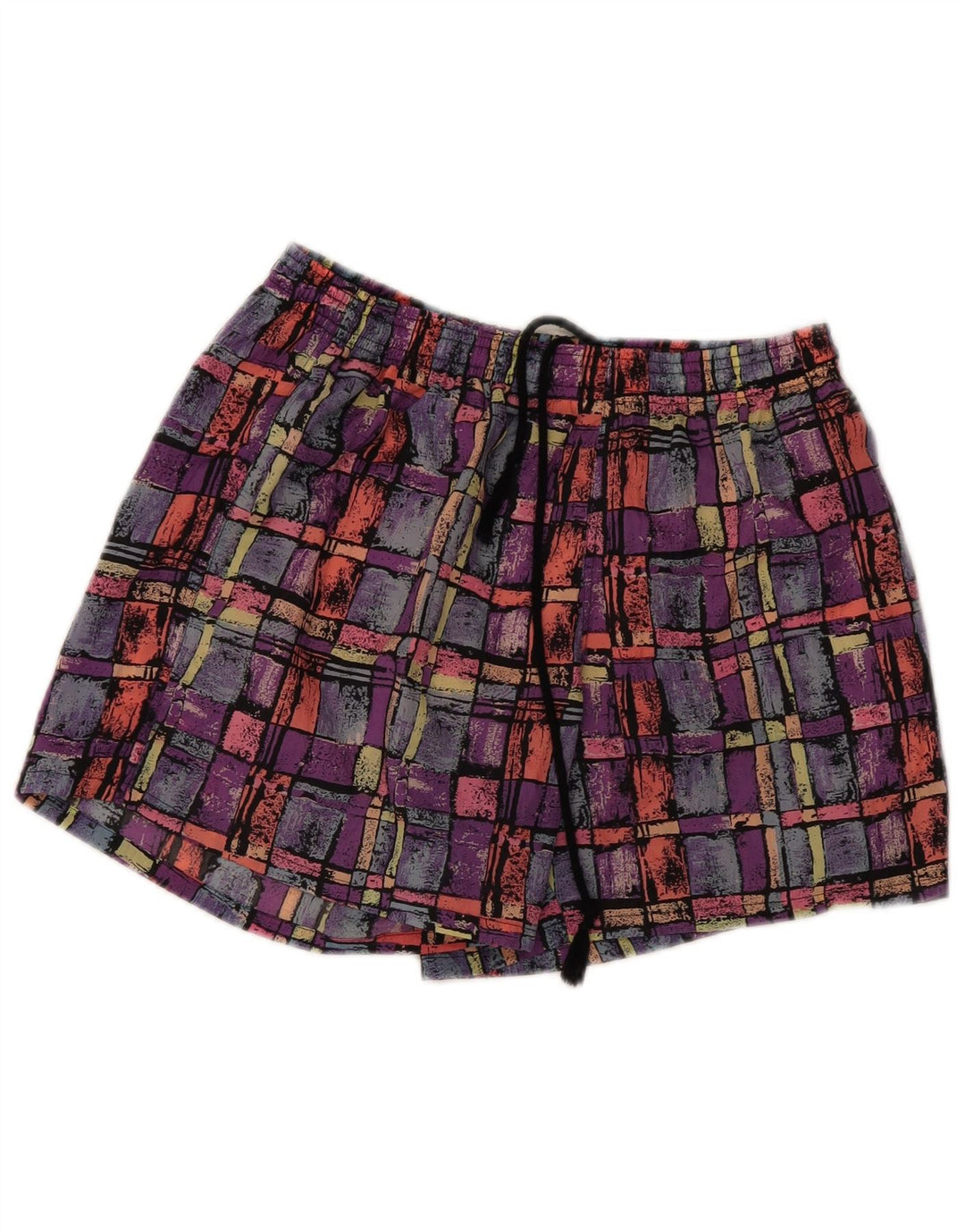 Santostefano Herren-Badeshorts, klein, mehrfarbig, geometrisch, Polyamid