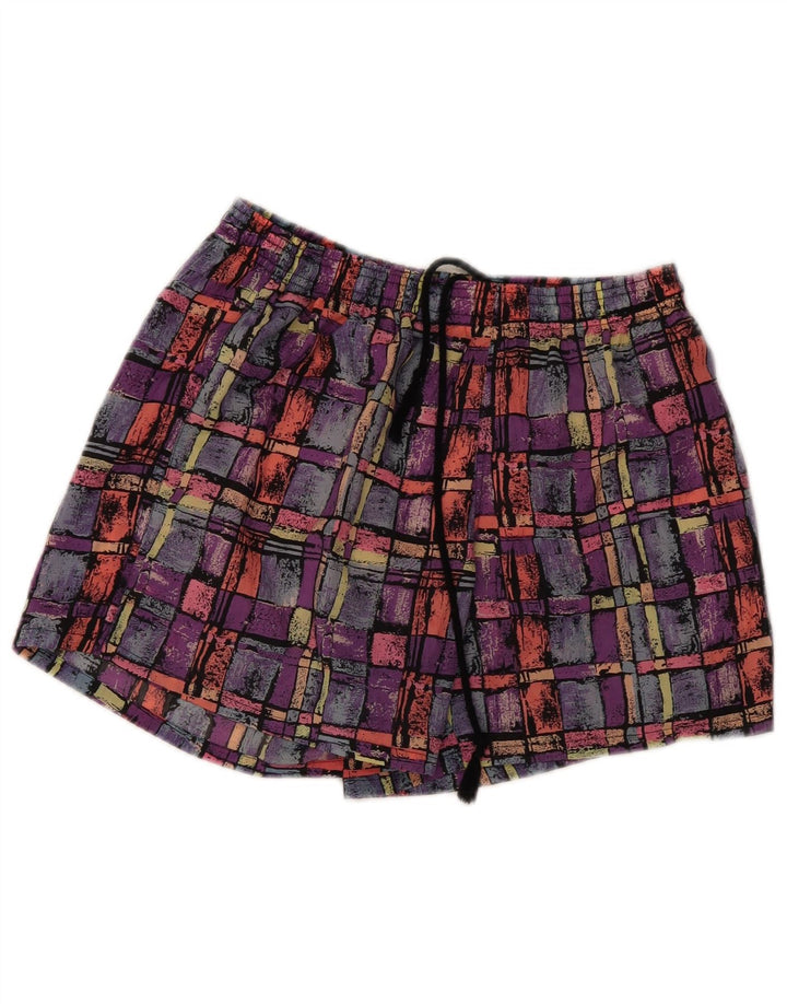Santostefano Herren-Badeshorts, klein, mehrfarbig, geometrisch, Polyamid