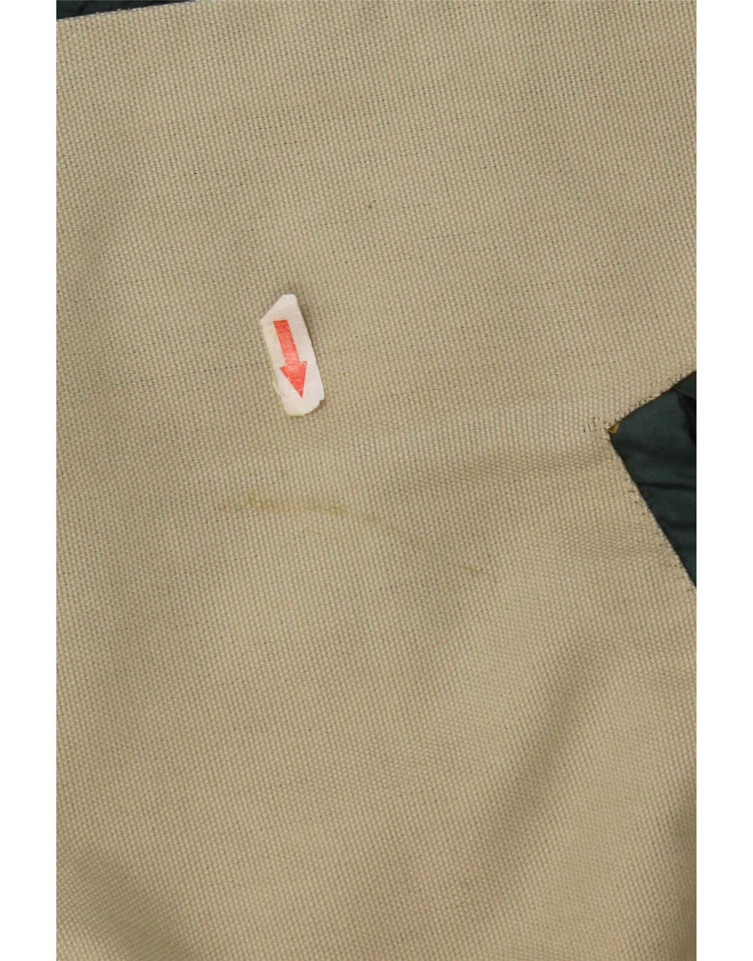 Vintage Herren Bomberjacke UK 42 XL Beige Farbblock