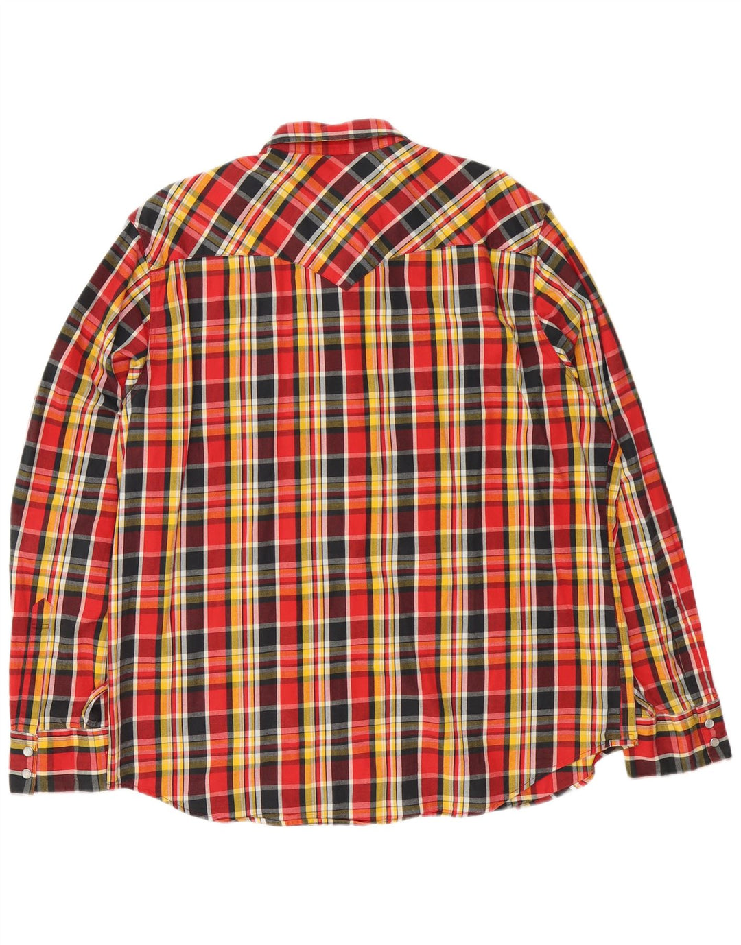 Levi's Herren Karohemd 2XL Mehrfarbig kariert aus Baumwolle