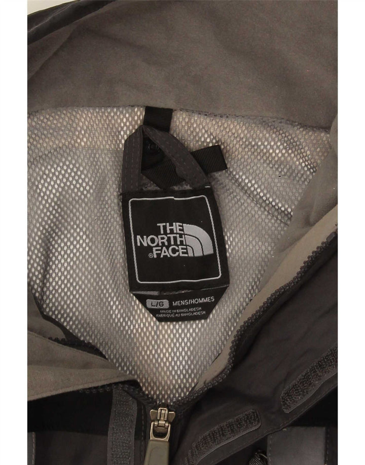 The North Face Herren-Regenjacke UK 40 Large Grau Colourblock