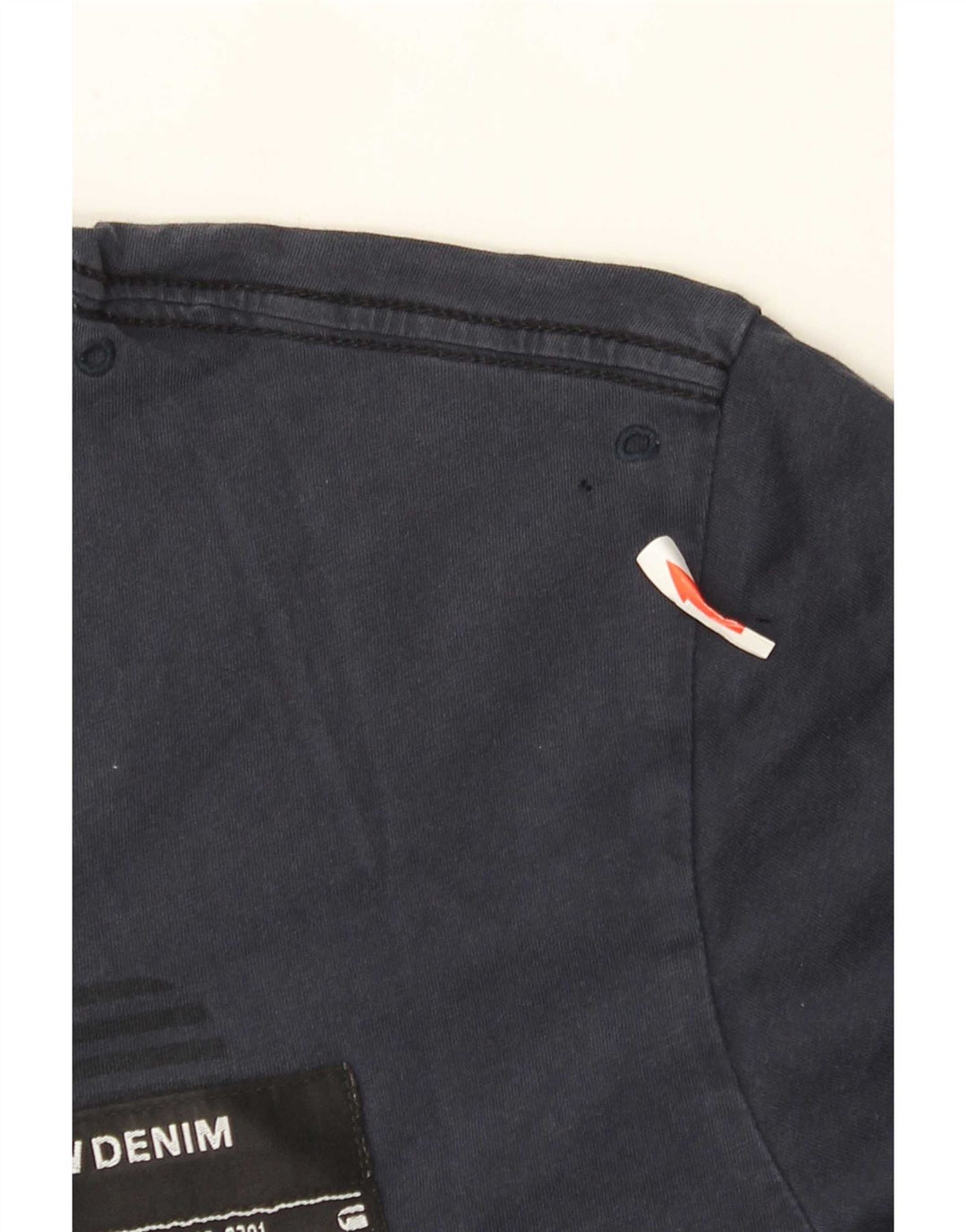 G-Star Herren-T-Shirt mit Grafik, groß, marineblau, Baumwolle