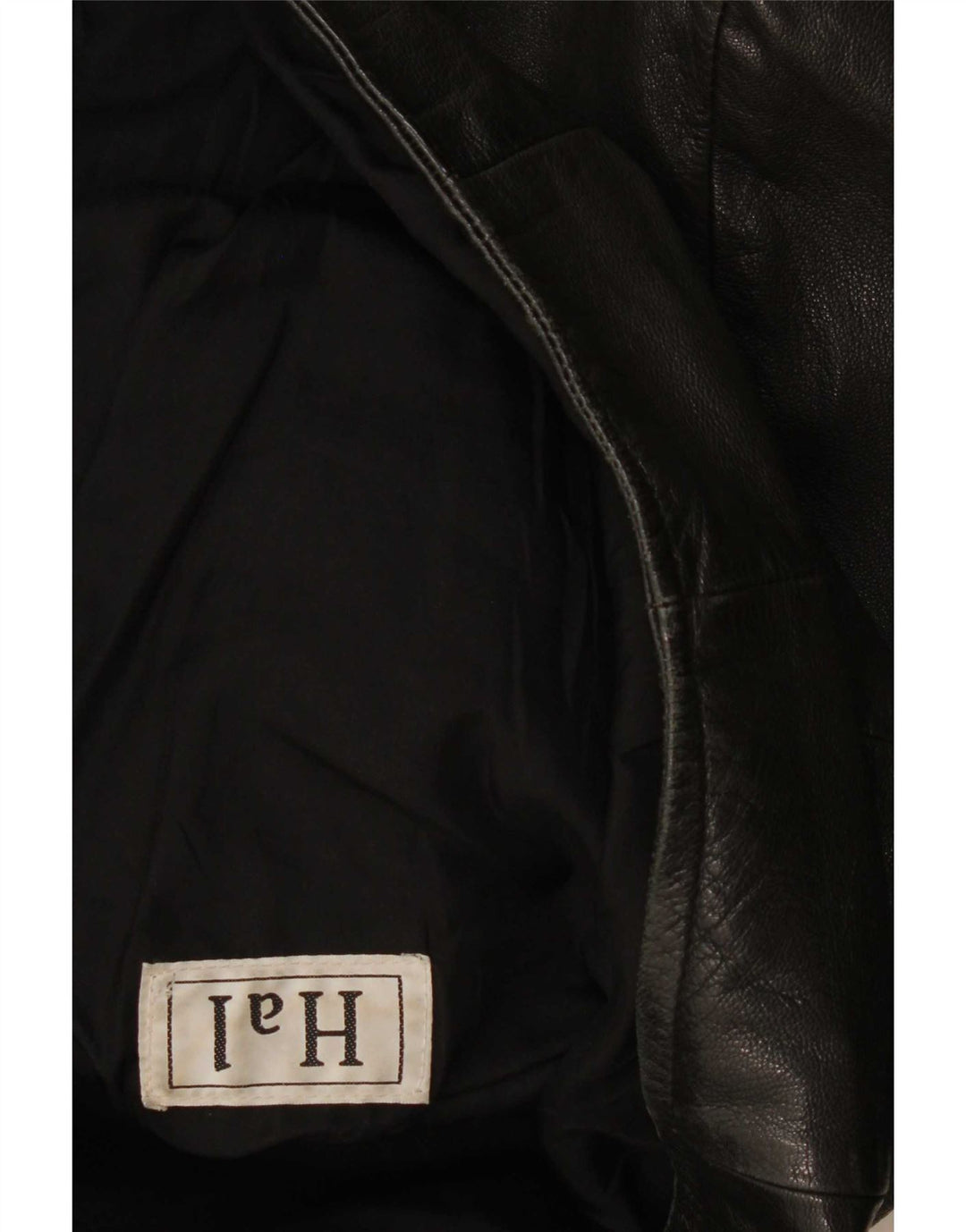 Vintage Herren Lederjacke UK 40 Large Schwarz
