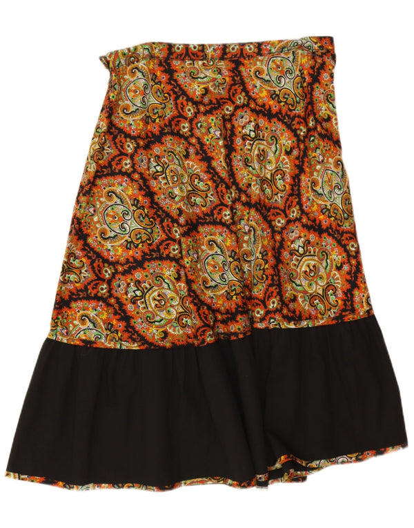 Vintage Damen A-Linienrock W30 Medium Mehrfarbig Paisley