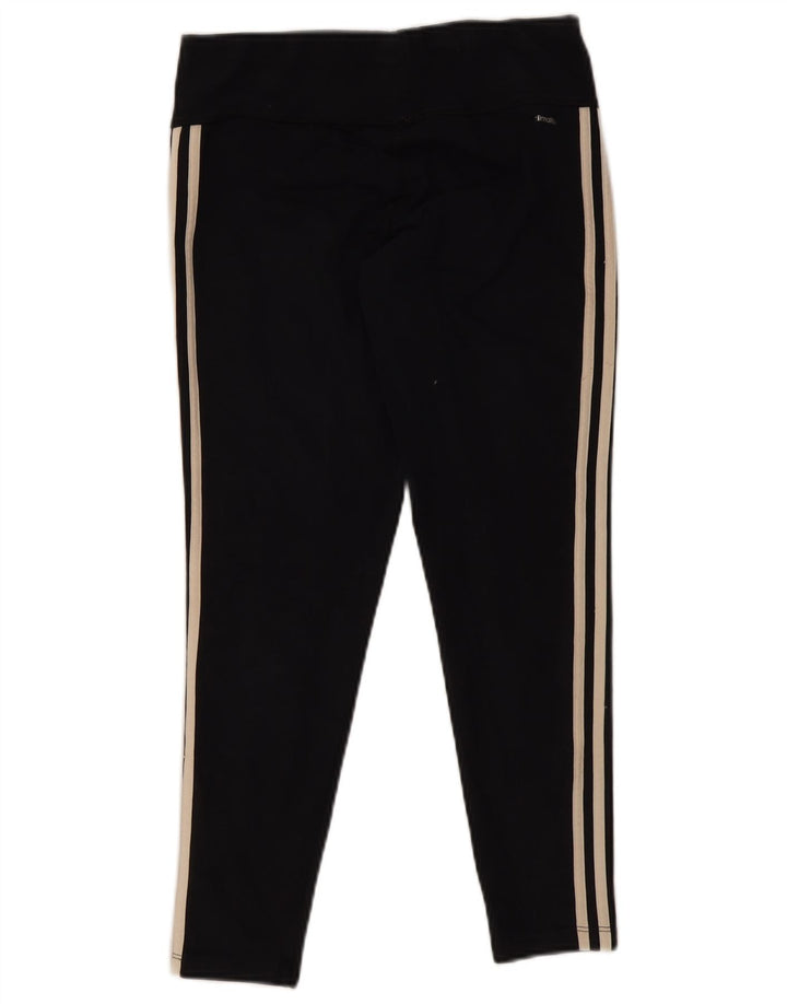 ADIDAS Damen Climalite Leggings UK 16/18 Large Schwarz