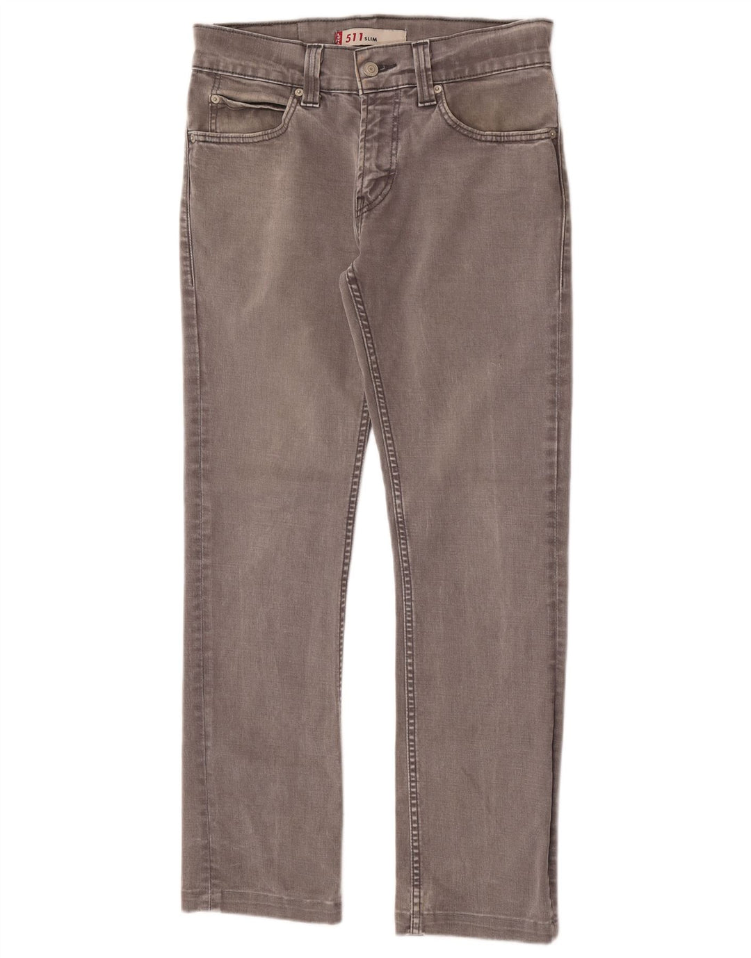 Levi's Herren 511 Slim Jeans W30 L29 Graue Baumwolle